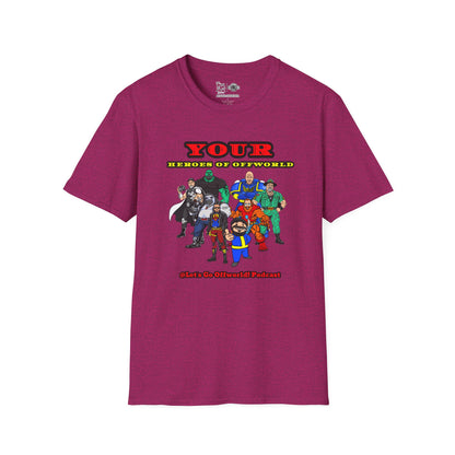 Heroes of Offworld | Mythic Legions | Fan Art | Soft T-Shirt