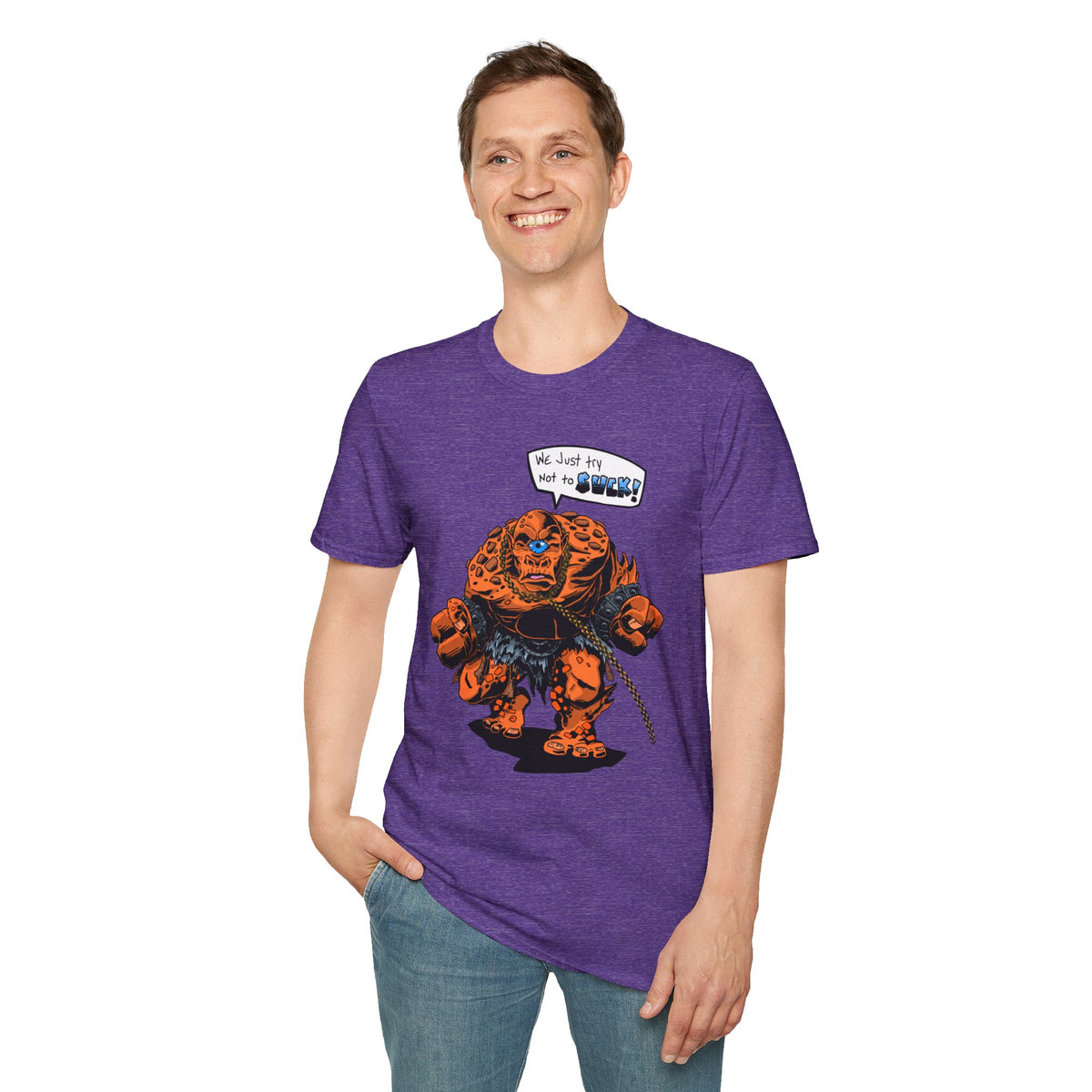 CB's Birthday Brontus | Mythic Legions | Fan Art | Soft T-Shirt
