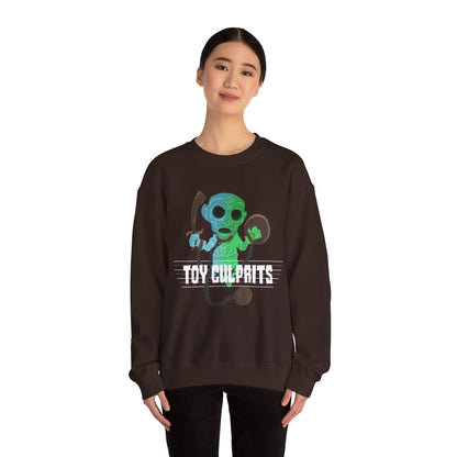 Toy Culprits Blue & Green Ghost | Mythic Legions | Fan Art | Sweatshirt