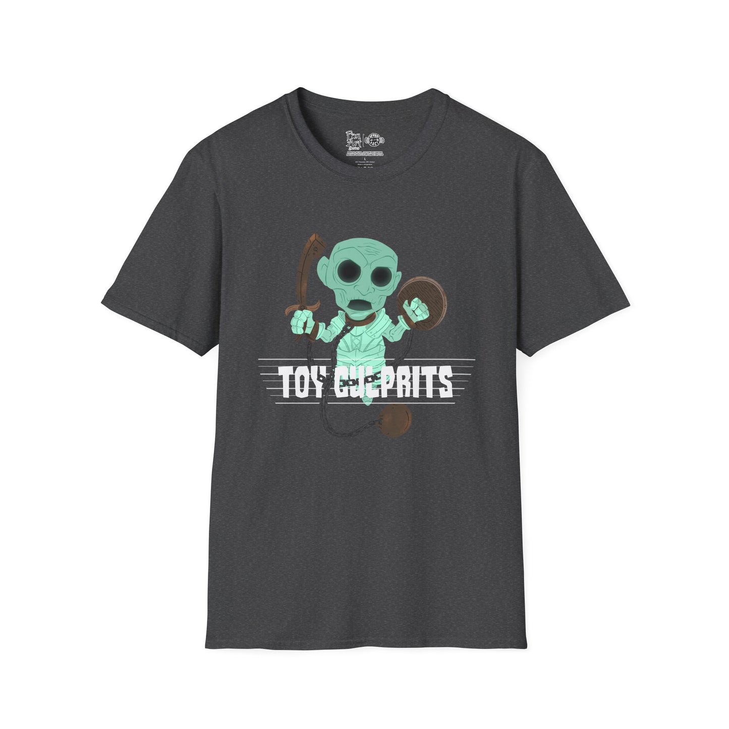 Toy Culprits Green Ghost | Mythic Legions | Fan Art | Soft T-Shirt