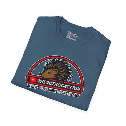 Hedgehog Action Logo | Mythic Legions | Fan Art | Soft T-Shirt