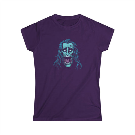 Jacob Marley | Blue/White | Figura Obscura | Women's T-Shirt