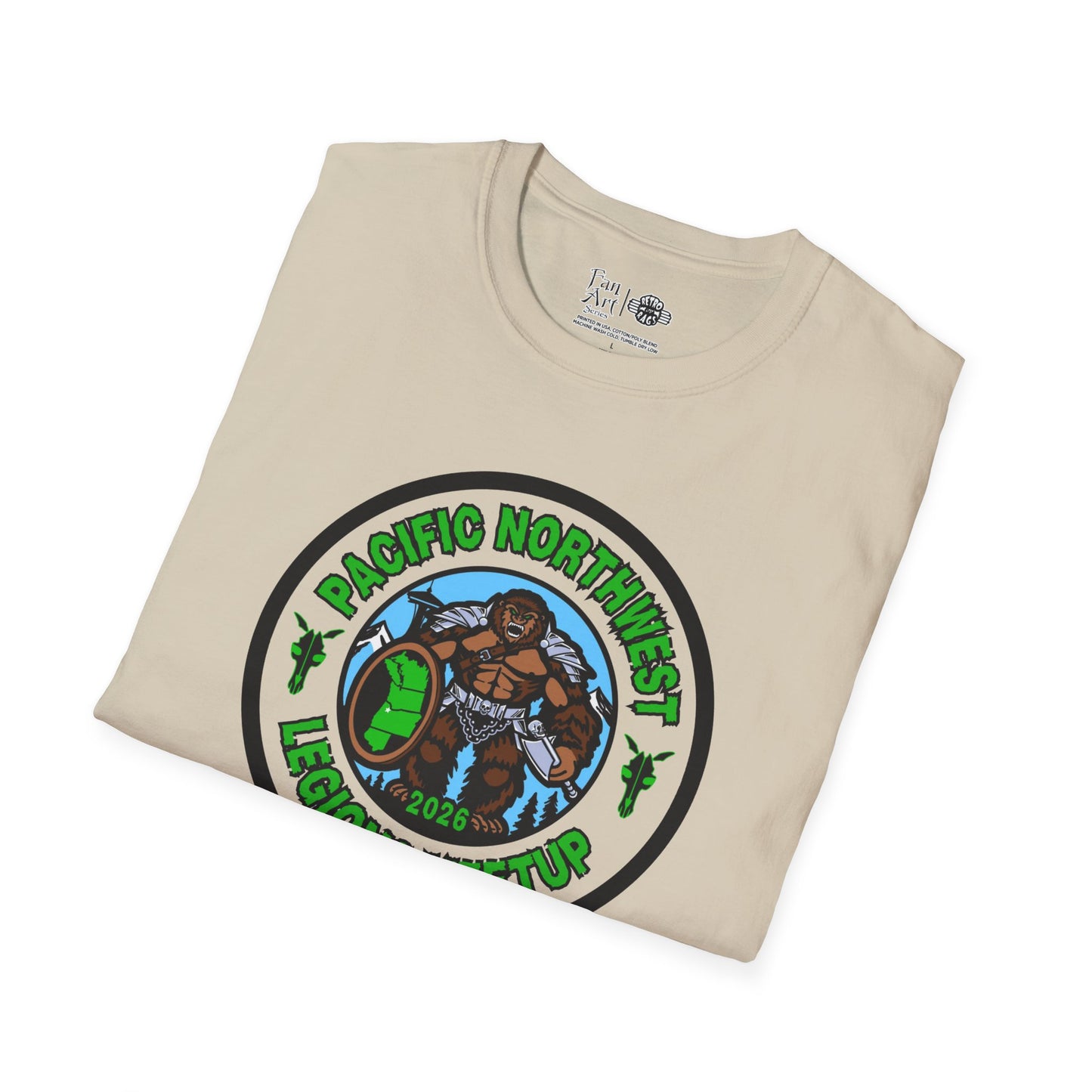 Pacific Northwest Meetup 2026 | Mythic Legions | Fan Art | Soft T-Shirt