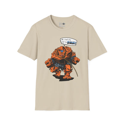 CB's Birthday Brontus | Mythic Legions | Fan Art | Soft T-Shirt