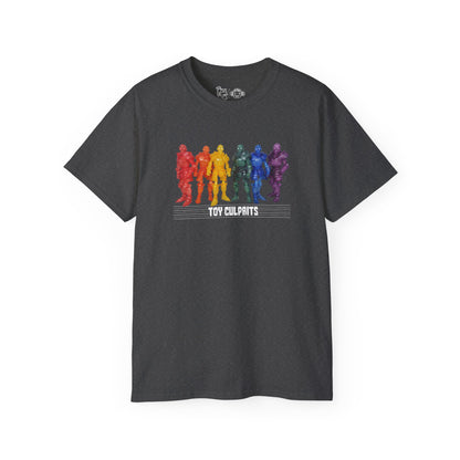 Rainbow Ghosts w/ Toy Culprits White Logo | Mythic Legions | Fan Art | Standard T-Shirt