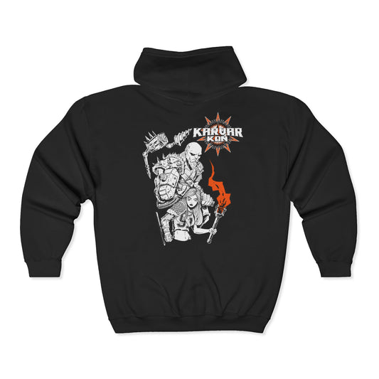 Karvar Kon | Mythic Legions | Fan Art | Full Zip Hoodie