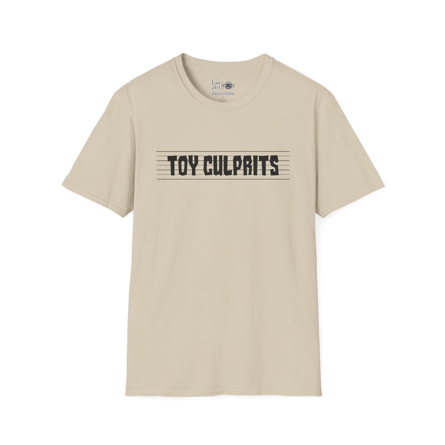 Toy Culprits Black Logo | Mythic Legions | Fan Art | Soft T-Shirt