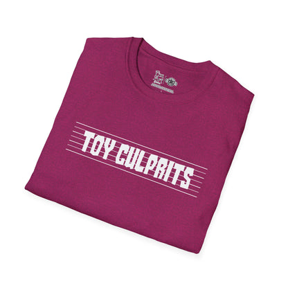 Toy Culprits White Logo | Mythic Legions | Fan Art | Soft T-Shirt