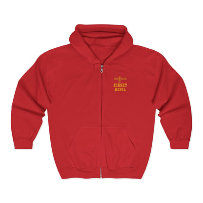 The Jersey Devil | Figura Obscura | Full Zip Hoodie