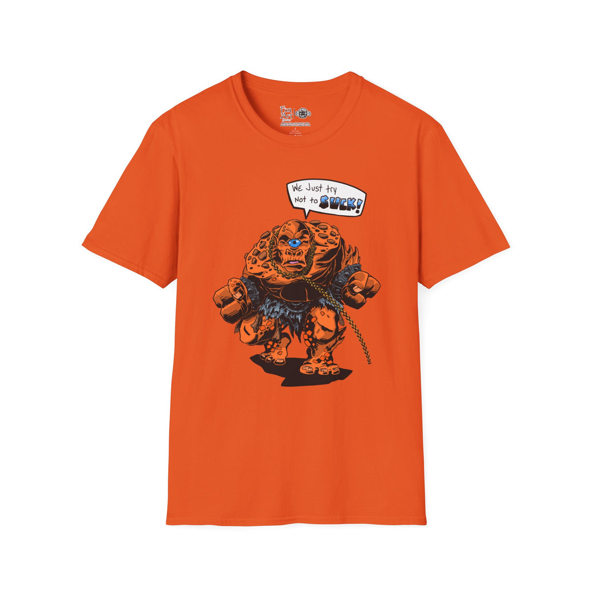 CB's Birthday Brontus | Mythic Legions | Fan Art | Soft T-Shirt