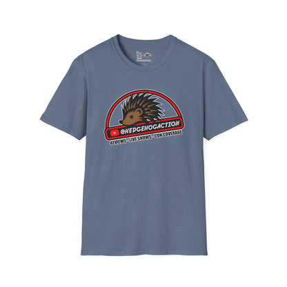 Hedgehog Action Logo | Mythic Legions | Fan Art | Soft T-Shirt