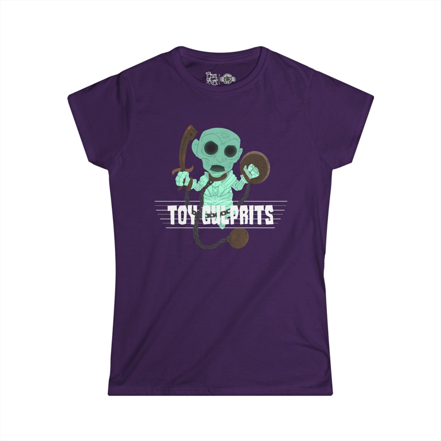 Toy Culprits Green Ghost | Mythic Legions | Fan Art | Women's T-Shirt