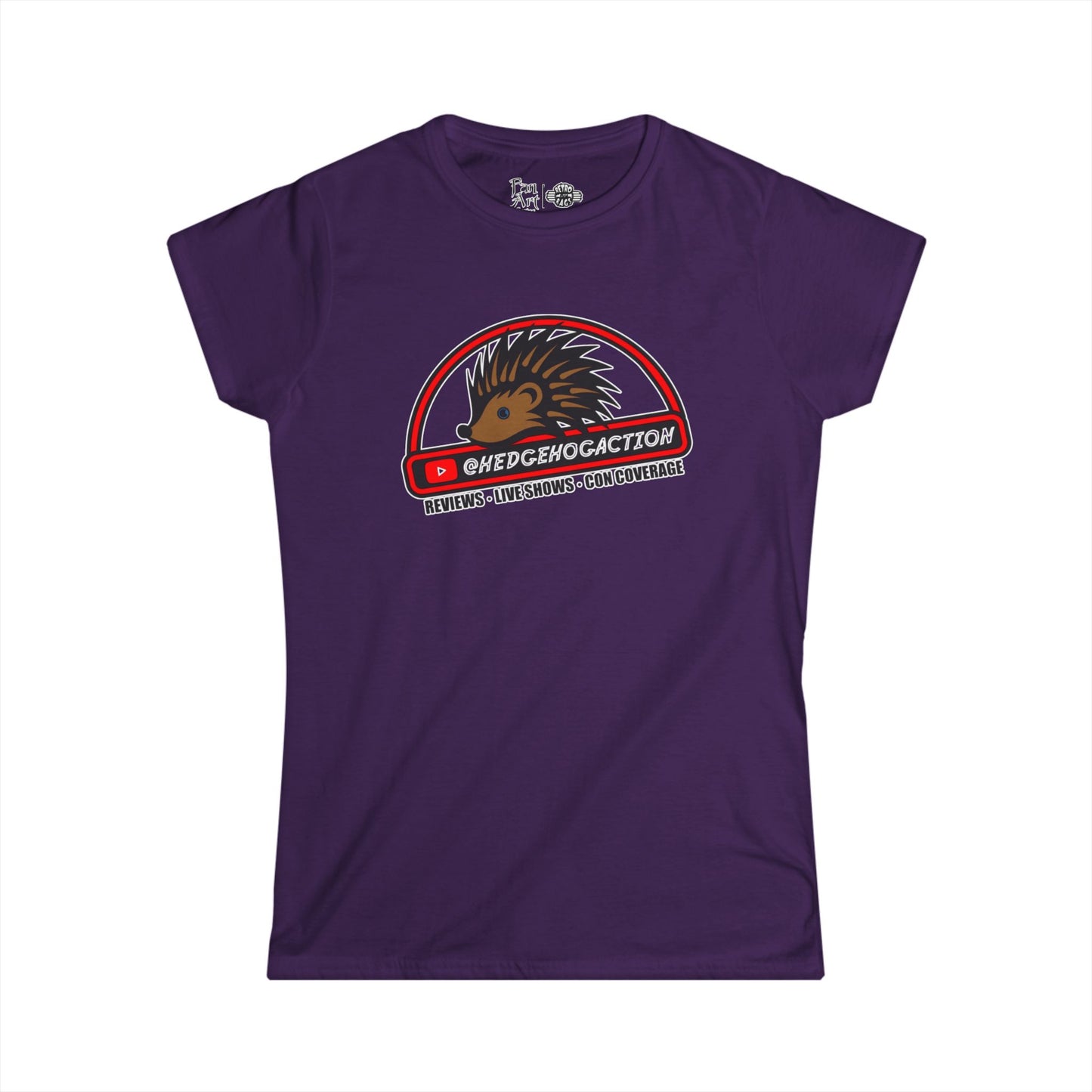 Hedgehog Action Logo | Mythic Legions | Fan Art | Women's T-Shirt