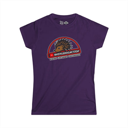 Hedgehog Action Logo | Mythic Legions | Fan Art | Women's T-Shirt