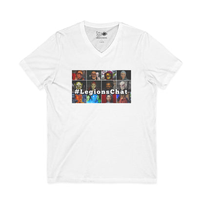 LegionsChat | Mythic Legions | Fan Art | V-Neck T-Shirt
