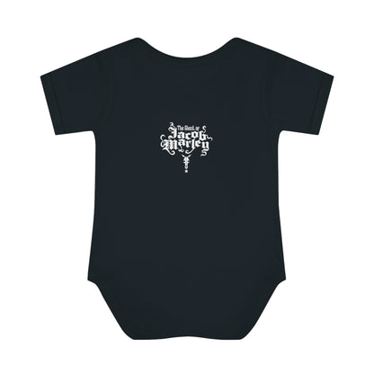 Jacob Marley | White | Figura Obscura | Baby Bodysuit