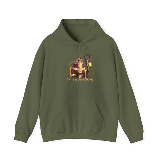 Father Christmas v1 | Figura Obscura | Pullover Hoodie