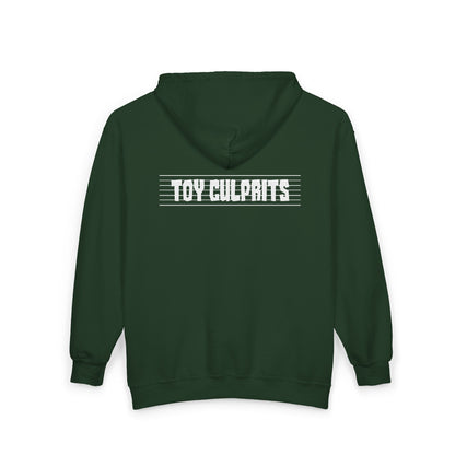 Toy Culprits White Logo | Mythic Legions | Fan Art | Full Zip Hoodie