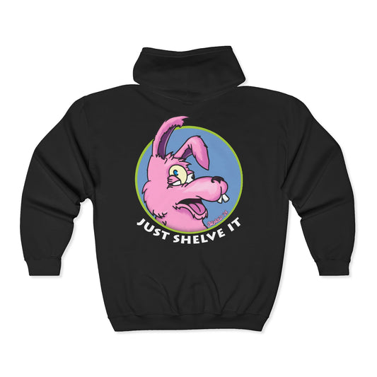 Just Shelve It Logo | Mythic Legions | Fan Art | Full Zip Hoodie