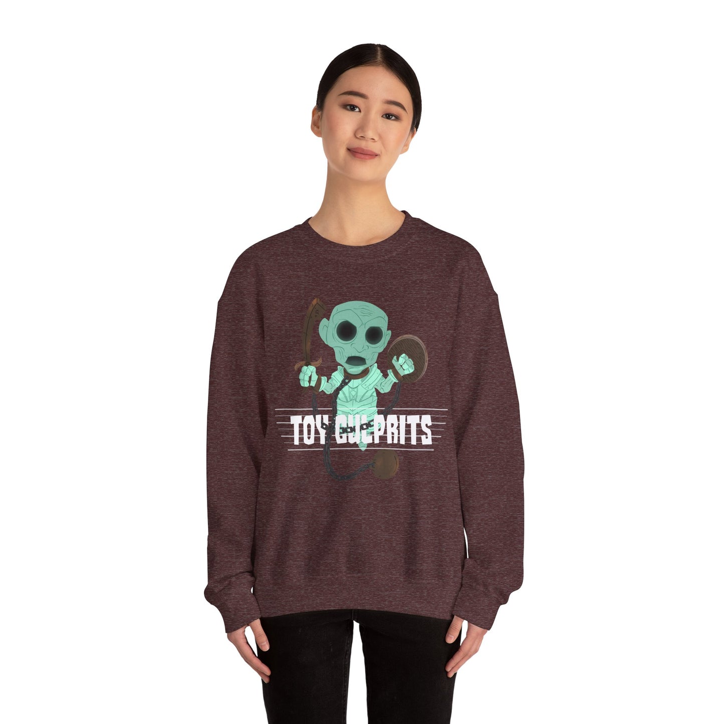 Toy Culprits Green Ghost | Mythic Legions | Fan Art | Sweatshirt