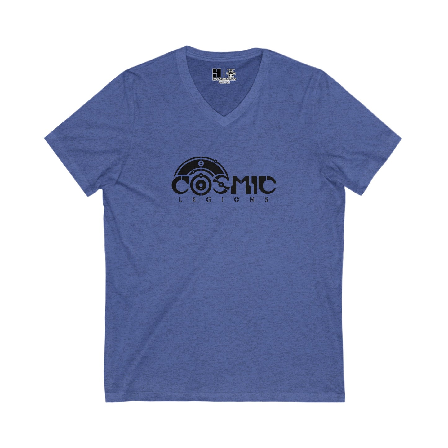 Cosmic Legions Logo | Black | V-Neck T-Shirt