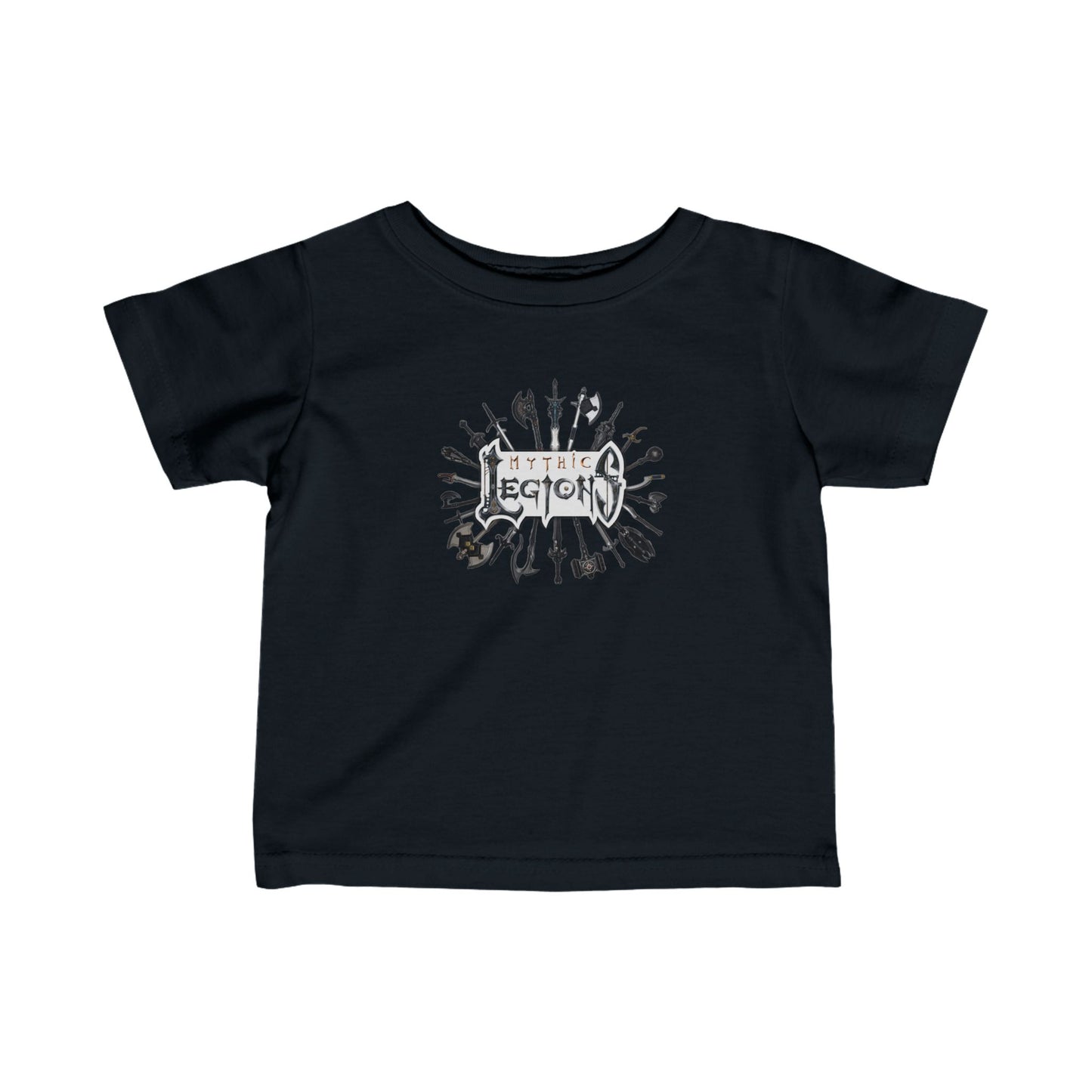 Mythic Legions Logo w/ Weapons | Infant T-Shirt