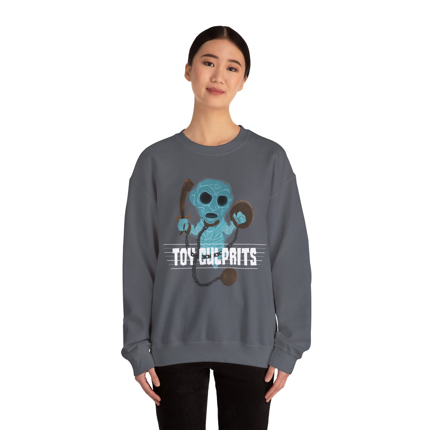 Toy Culprits Blue Ghost | Mythic Legions | Fan Art | Sweatshirt
