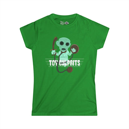 Toy Culprits Green Ghost | Mythic Legions | Fan Art | Women's T-Shirt