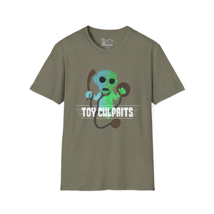 Toy Culprits Blue & Green Ghost | Mythic Legions | Fan Art | Soft T-Shirt