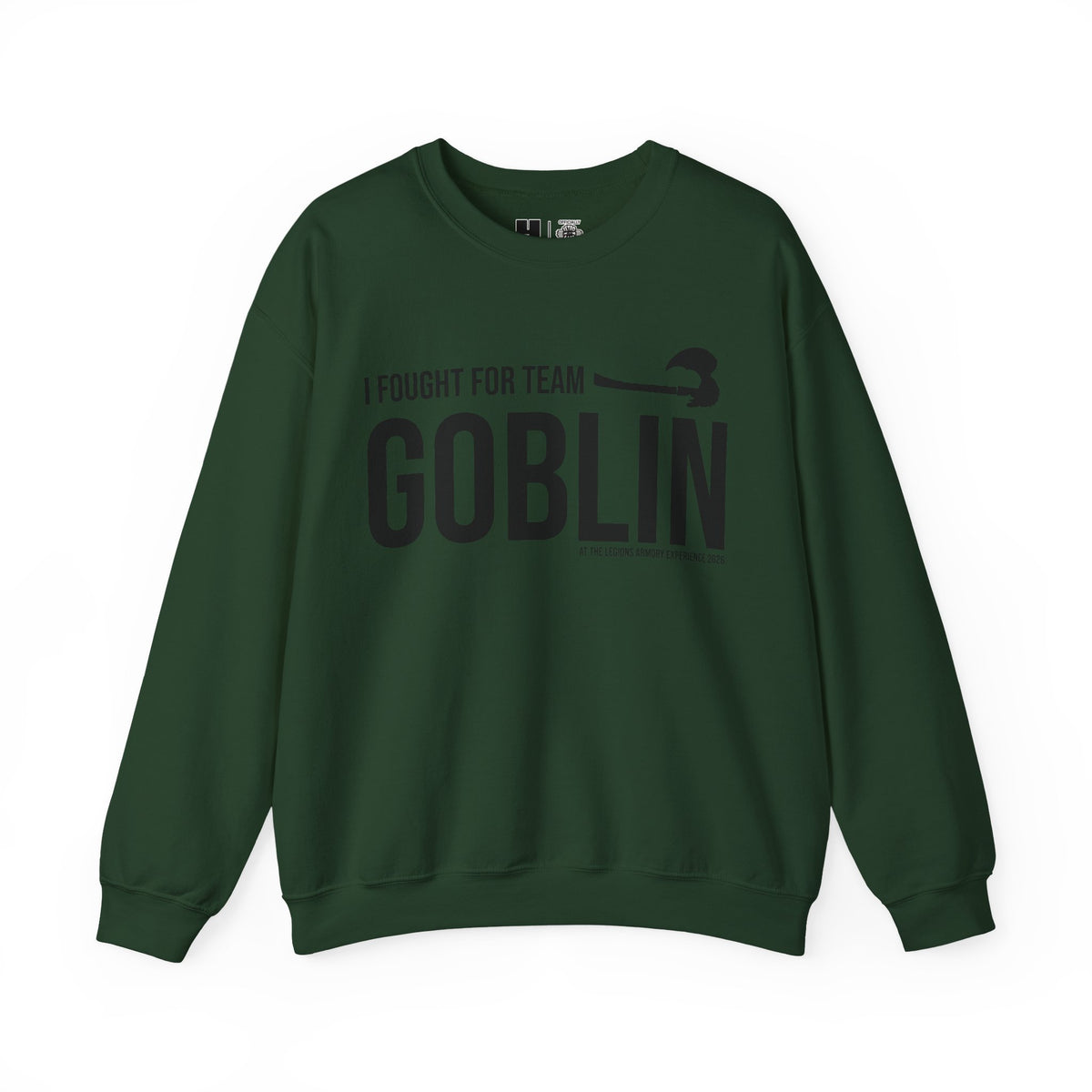 Team Goblin Legions Con 2026 (Black Logo) | Mythic Legions | Sweatshirt