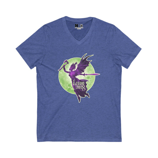 Legions Ladies | Fan Art | Mythic Legions | V-Neck T-Shirt