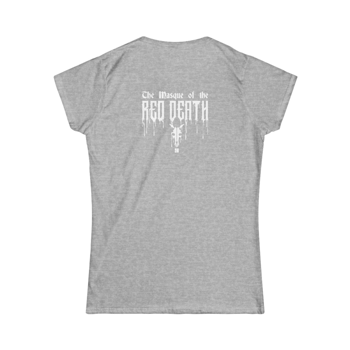 Masque of the Red Death, The | White | Figura Obscura | Women's T-Shirt