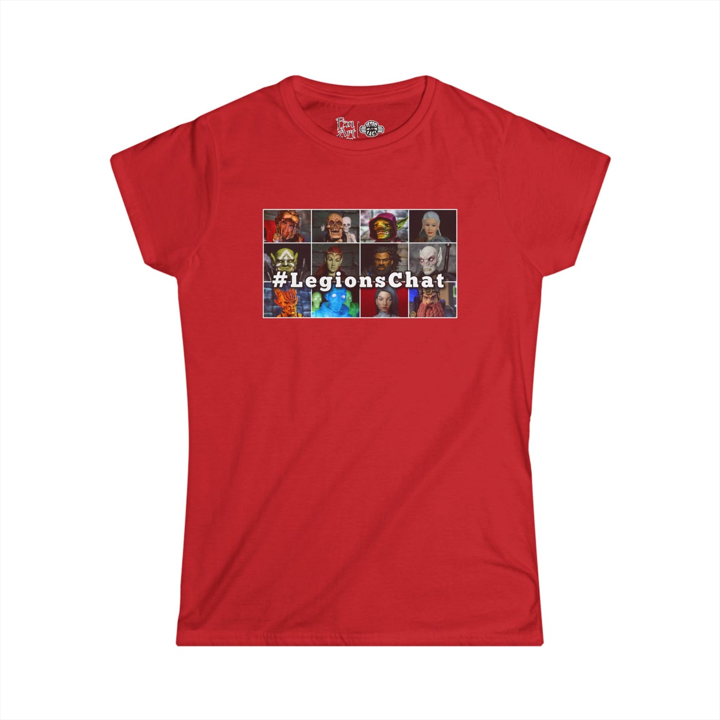 LegionsChat | Mythic Legions | Fan Art | Women's T-Shirt