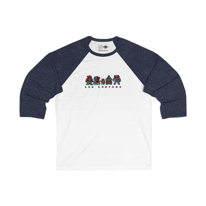 Lil' Legions | Mythic Legions | Fan Art | 3\4 Sleeve Baseball T-Shirt