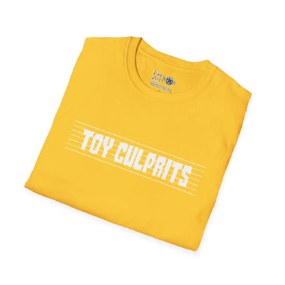 Toy Culprits White Logo | Mythic Legions | Fan Art | Soft T-Shirt