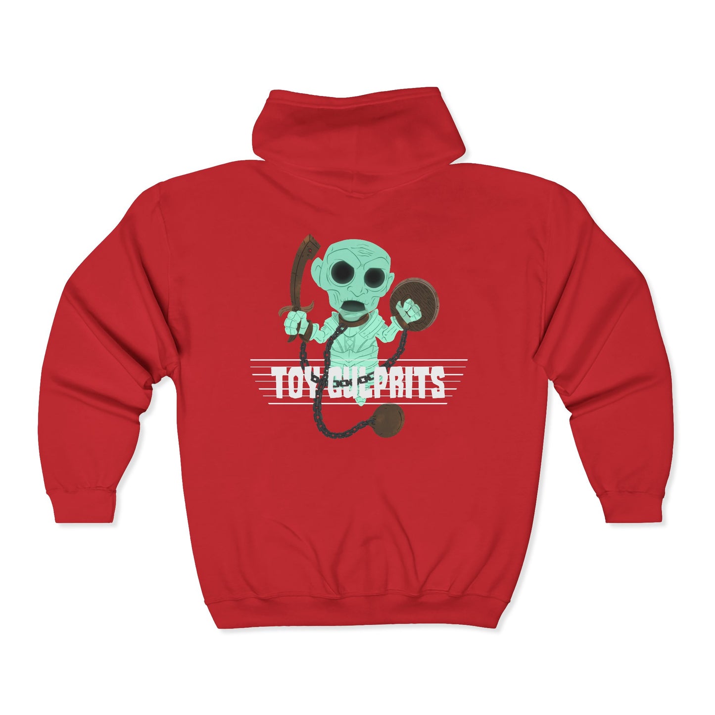 Toy Culprits Green Ghost | Mythic Legions | Fan Art | Full Zip Hoodie