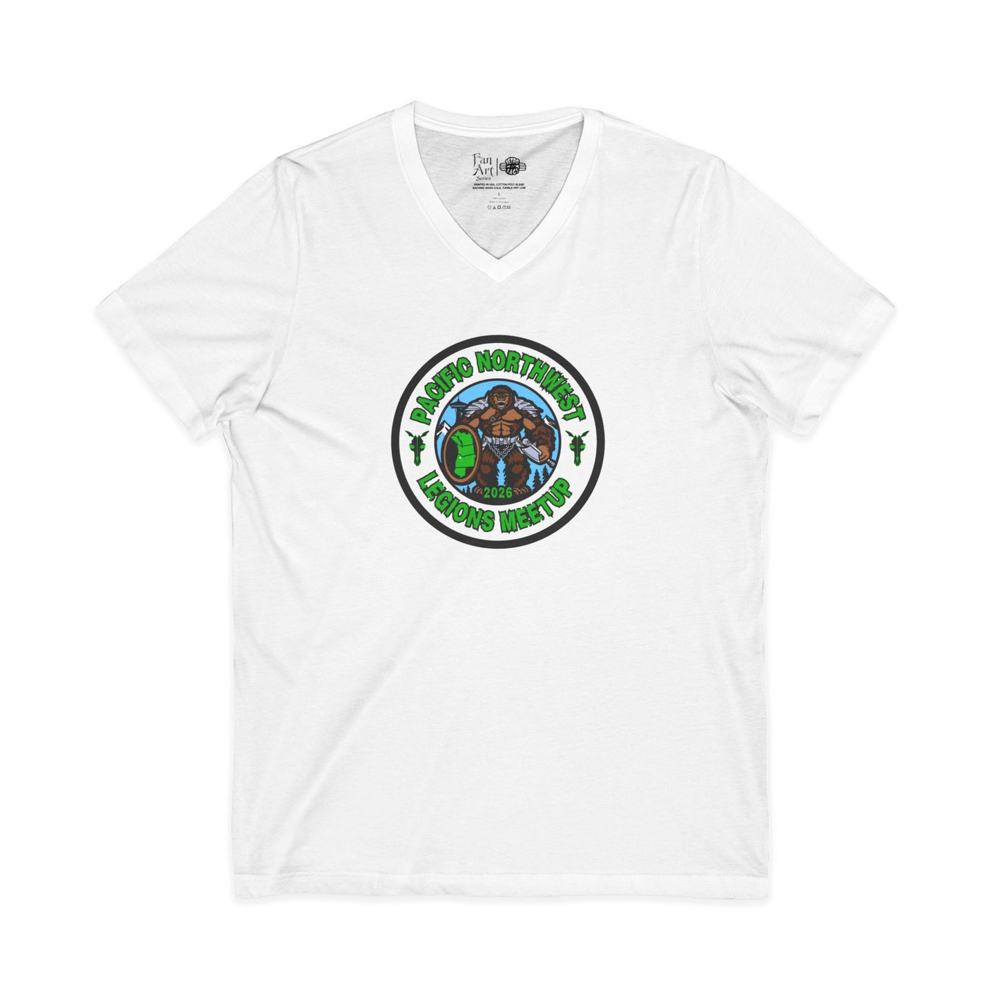 Pacific Northwest Meetup 2026 | Mythic Legions | Fan Art | V-Neck T-Shirt