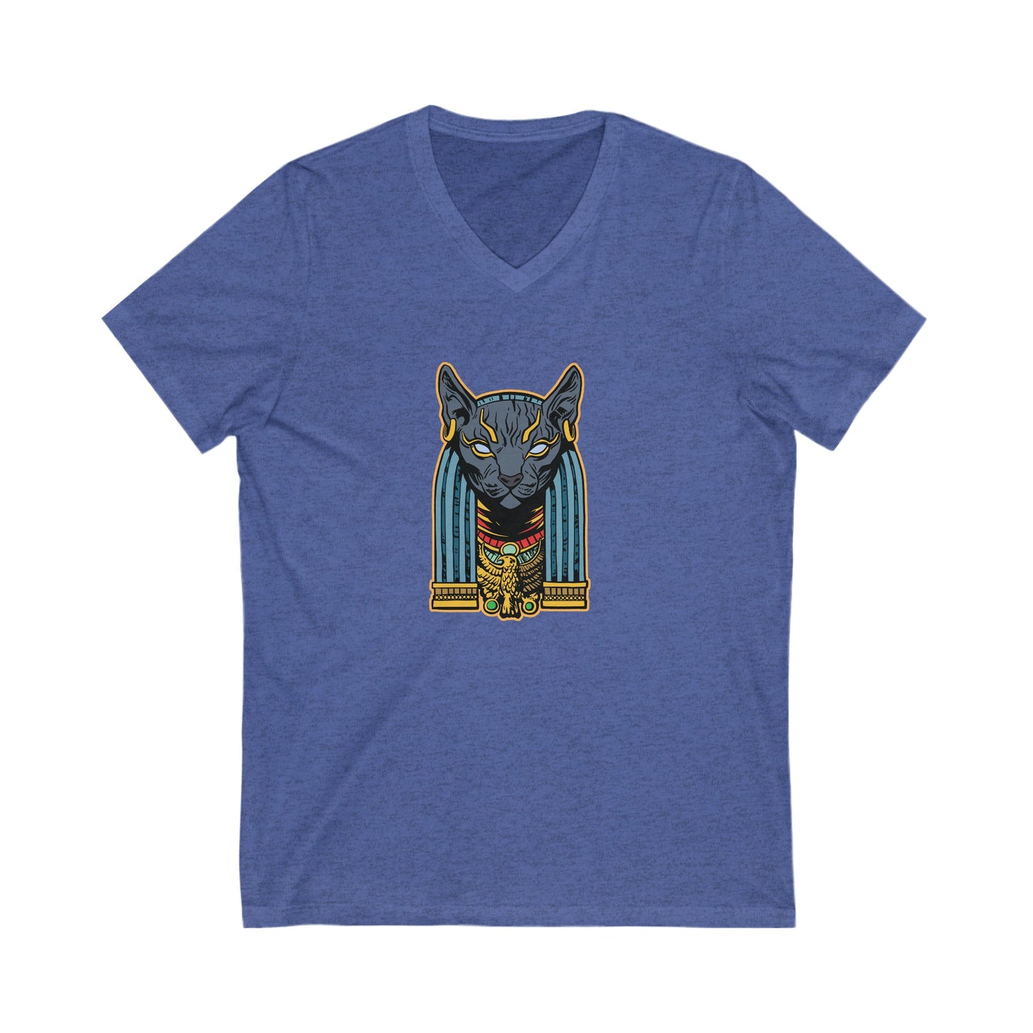 Bastet | Figura Obscura | V-Neck T-Shirt