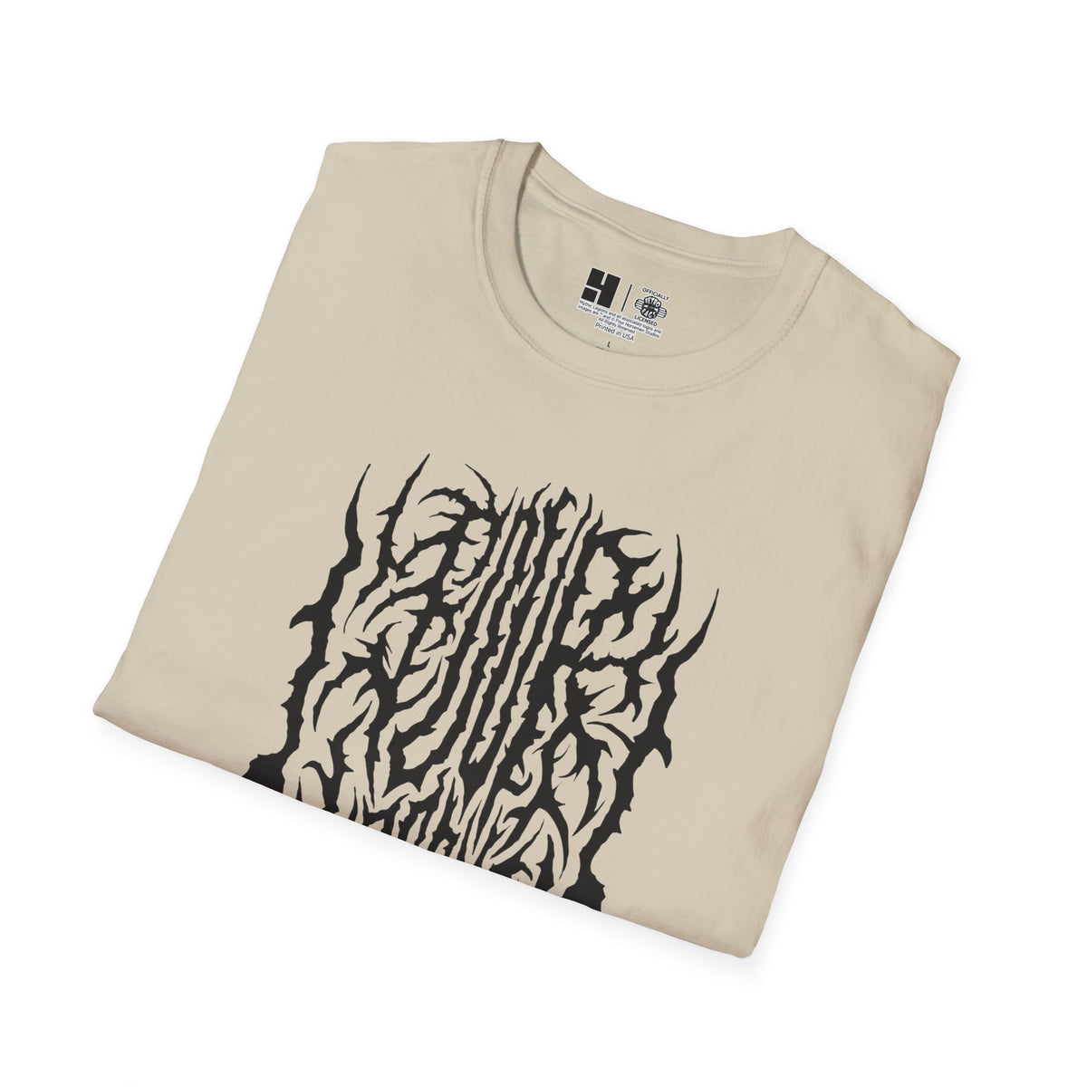 4H Metal Logo Black | Mythic Legions | Soft T-Shirt