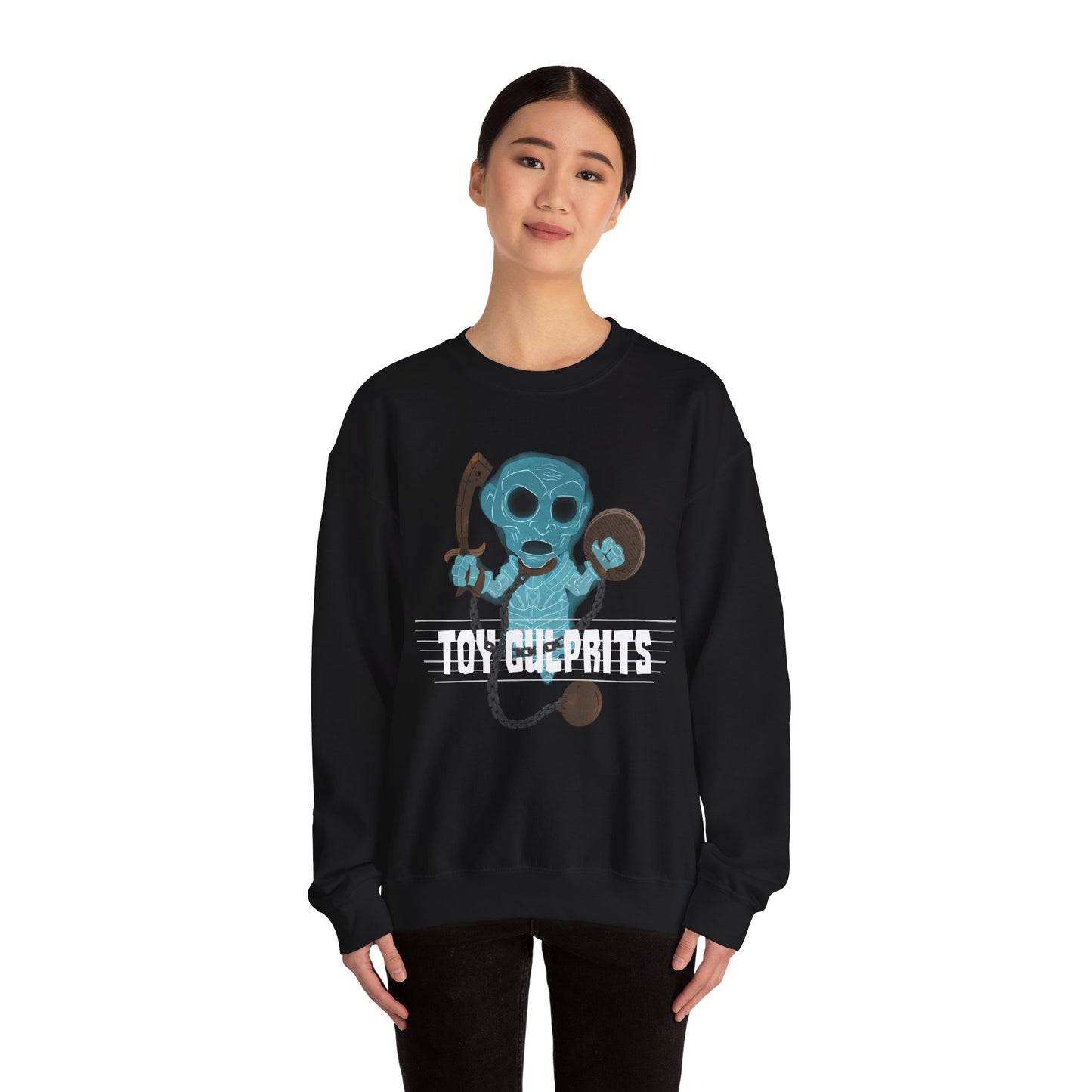 Toy Culprits Blue Ghost | Mythic Legions | Fan Art | Sweatshirt
