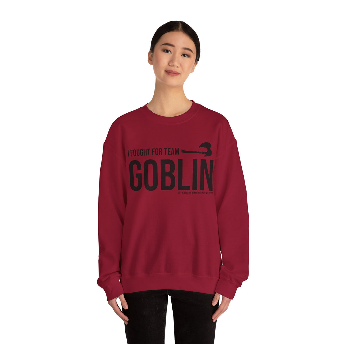 Team Goblin Legions Con 2026 (Black Logo) | Mythic Legions | Sweatshirt