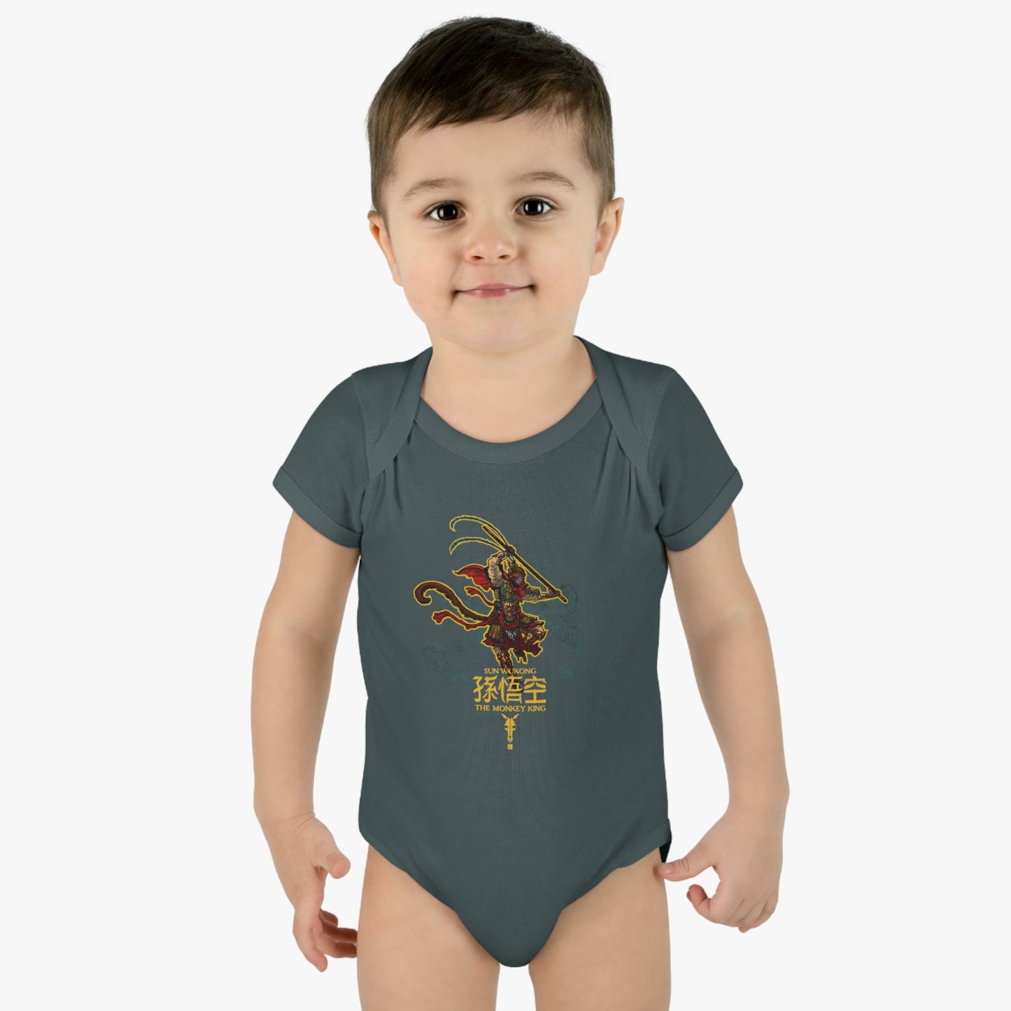 Monkey King, The v1 | Figura Obscura | Baby Bodysuit