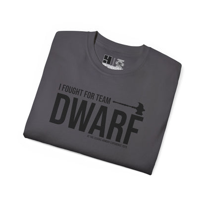 Team Dwarf Legions Con 2026 (Black Logo)  | Mythic Legions | Standard T-Shirt