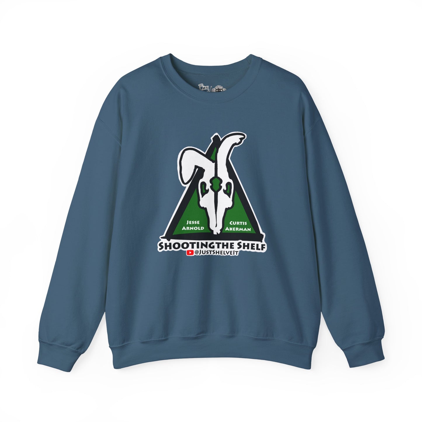 Shooting the Shelf Logo | Mythic Legions | Fan Art | Sweatshirt