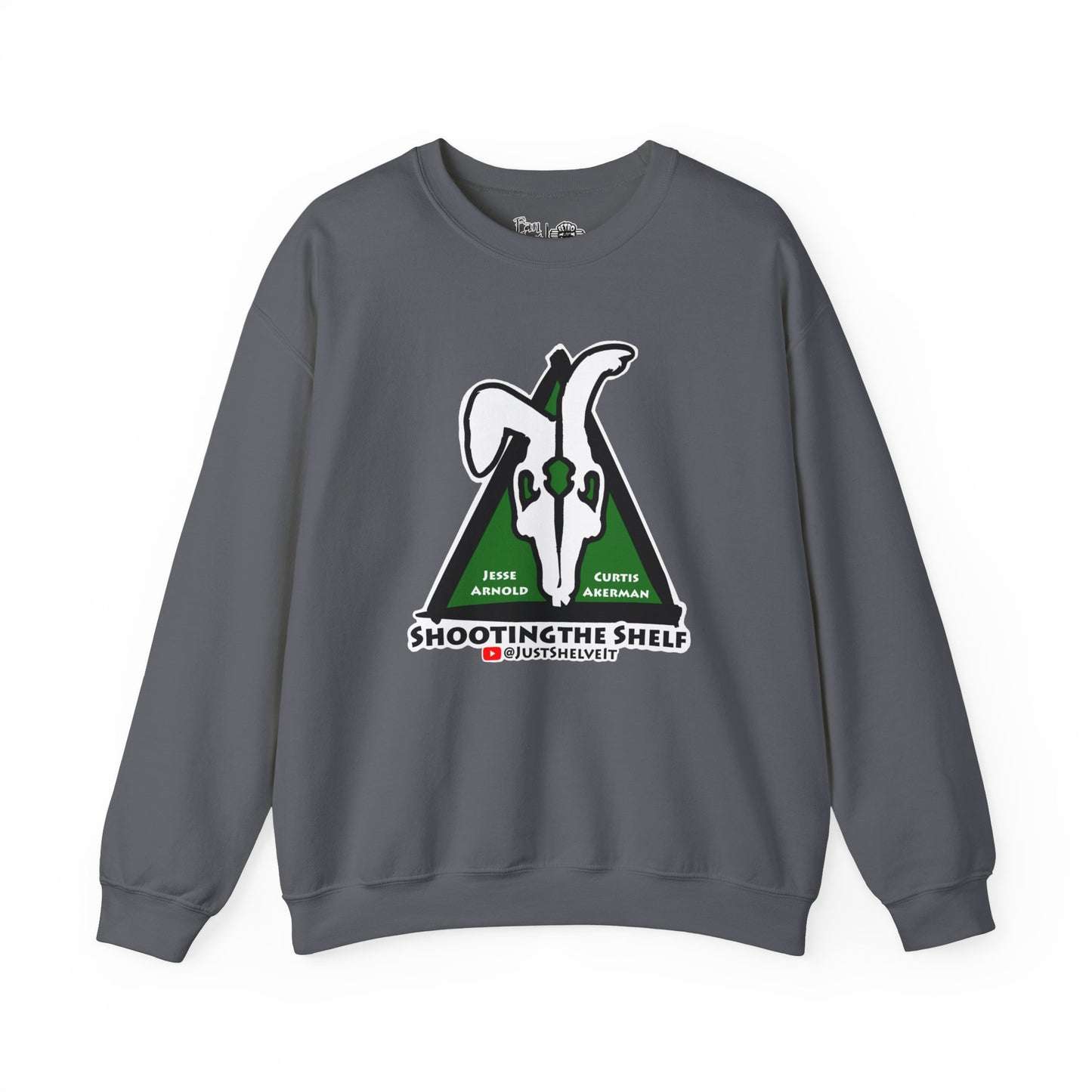 Shooting the Shelf Logo | Mythic Legions | Fan Art | Sweatshirt