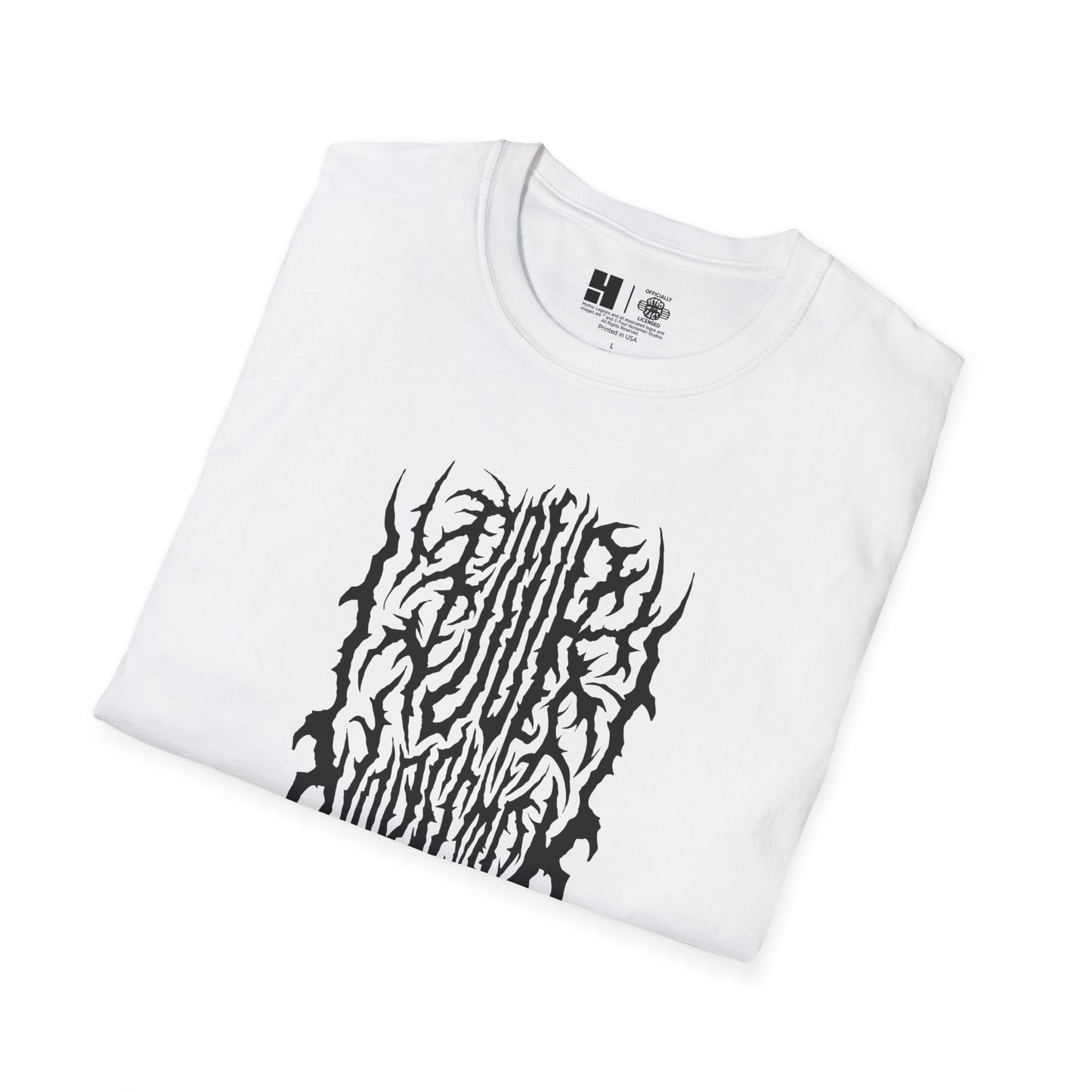 4H Metal Logo Black | Mythic Legions | Soft T-Shirt