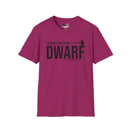 Team Dwarf Legions Con 2026 (Black Logo) | Mythic Legions | Soft T-Shirt