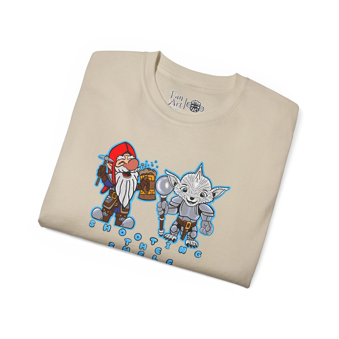 Shooting the Shelf | Mythic Legions | Fan Art | Standard T-Shirt