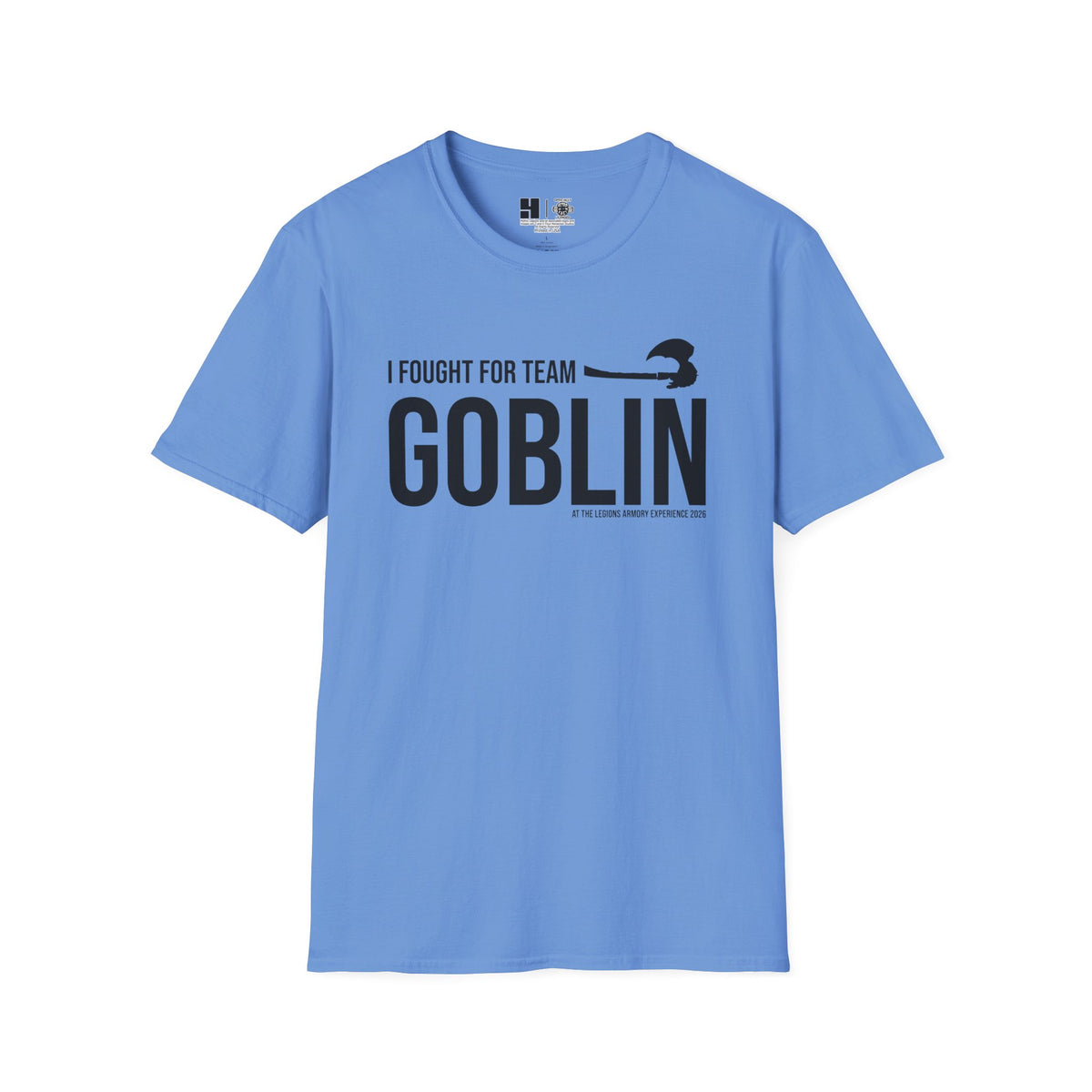 Team Goblin Legions Con 2026 (Black Logo) | Mythic Legions | Soft T-Shirt