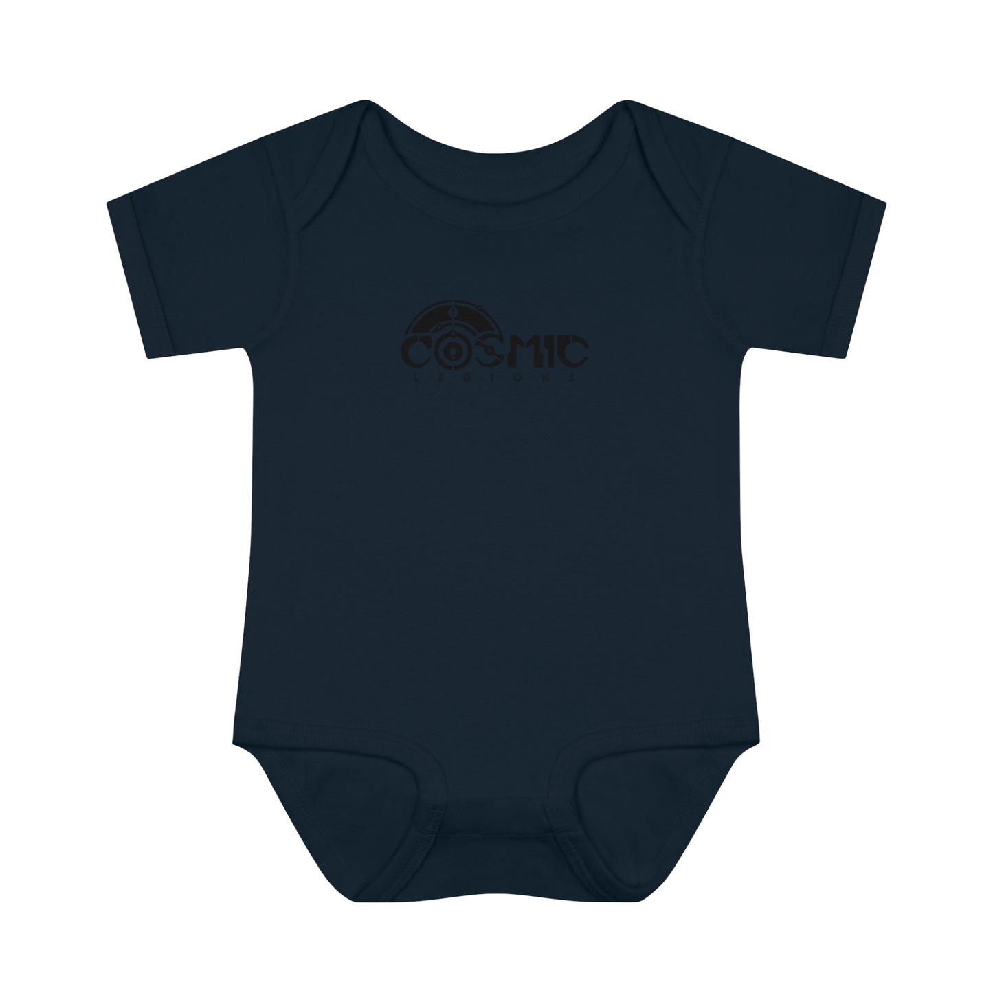 Cosmic Legions Logo | Black | Baby Bodysuit